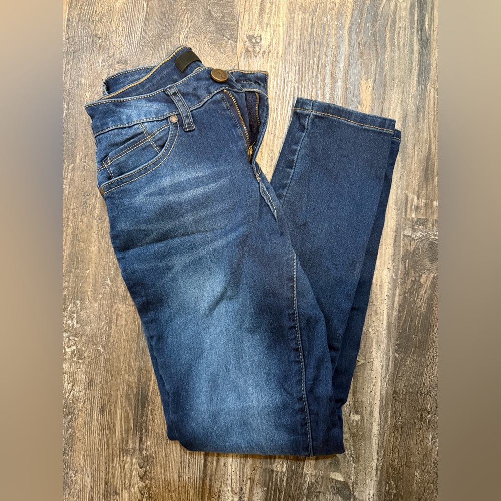 1822 Denim Dark Blue Skinny Jeans